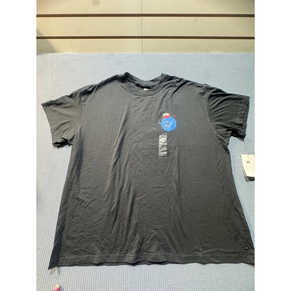 Nike The Nike Tee Men's Loose Fit Sz‎ XXL Black Brand New